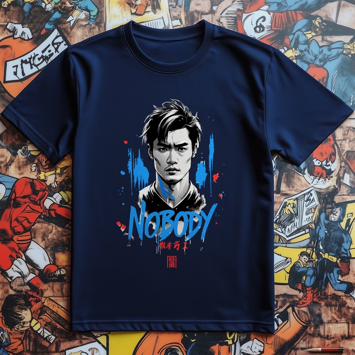 Nobody Anime T-shirt