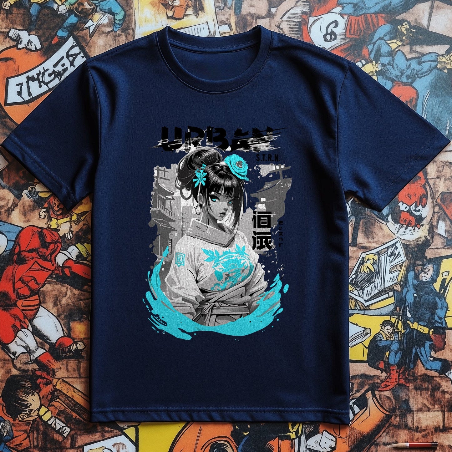 Urban Samurai Anime T-Shirt