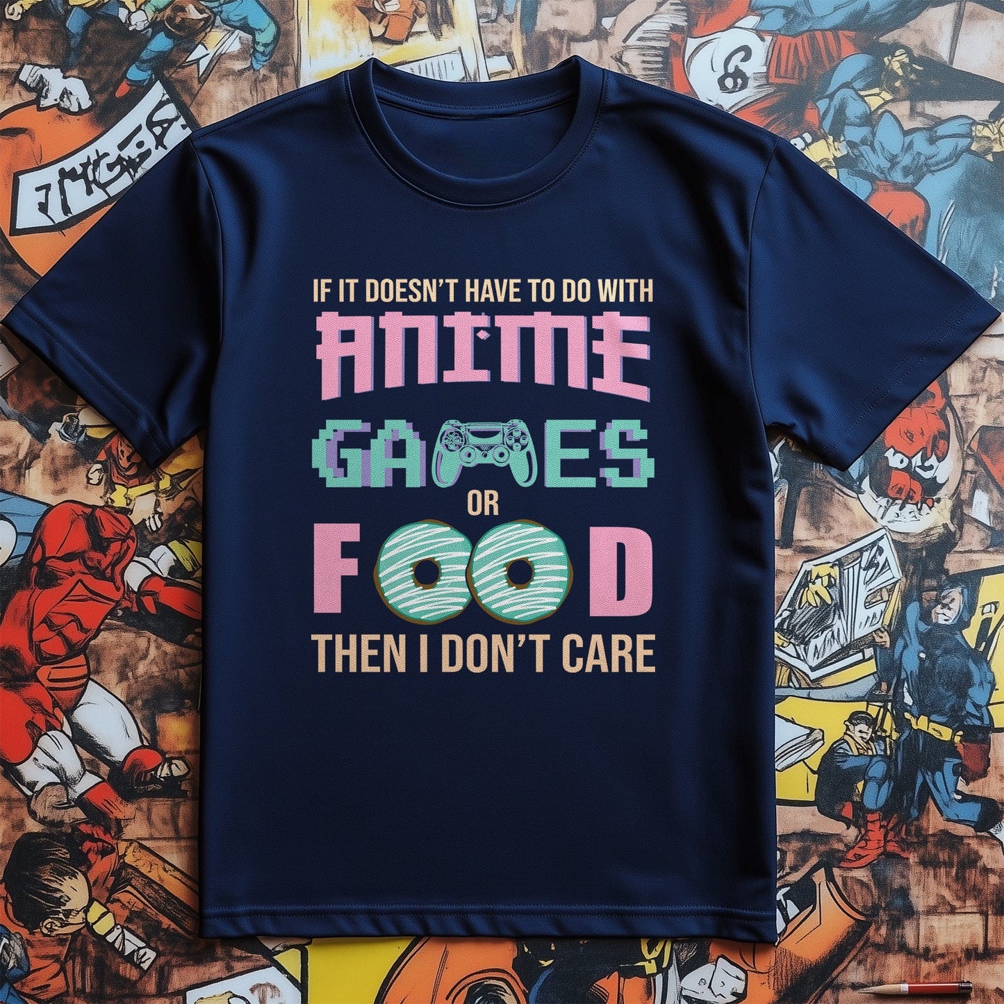 Anime Food Frenzy T-Shirt - For
