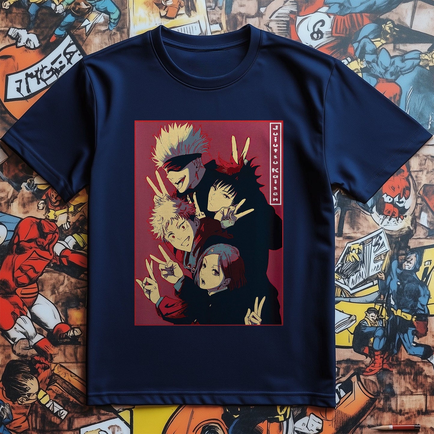 Satoru Anime Squad T-shirt