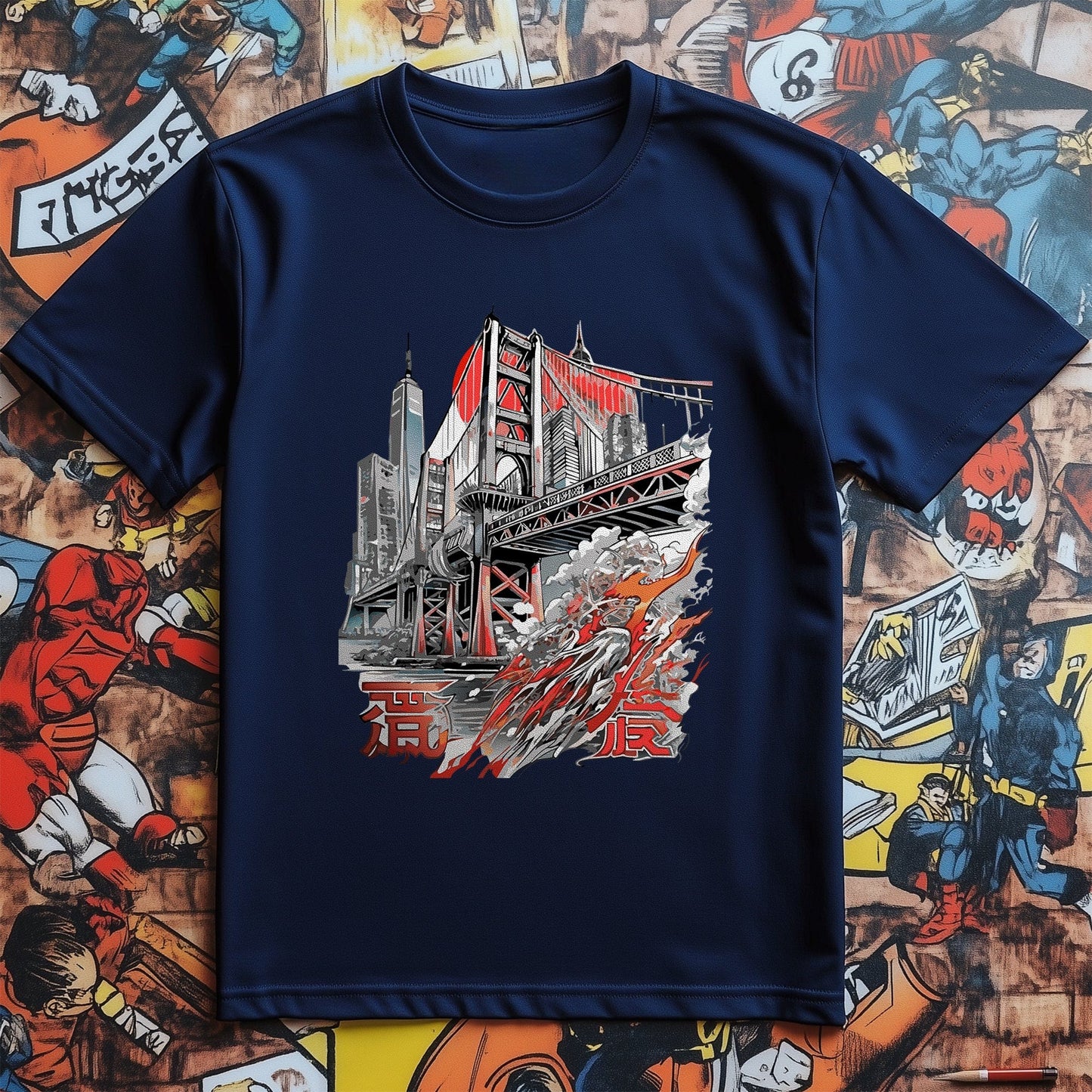 Tokyo Birdge Anime T-shirt