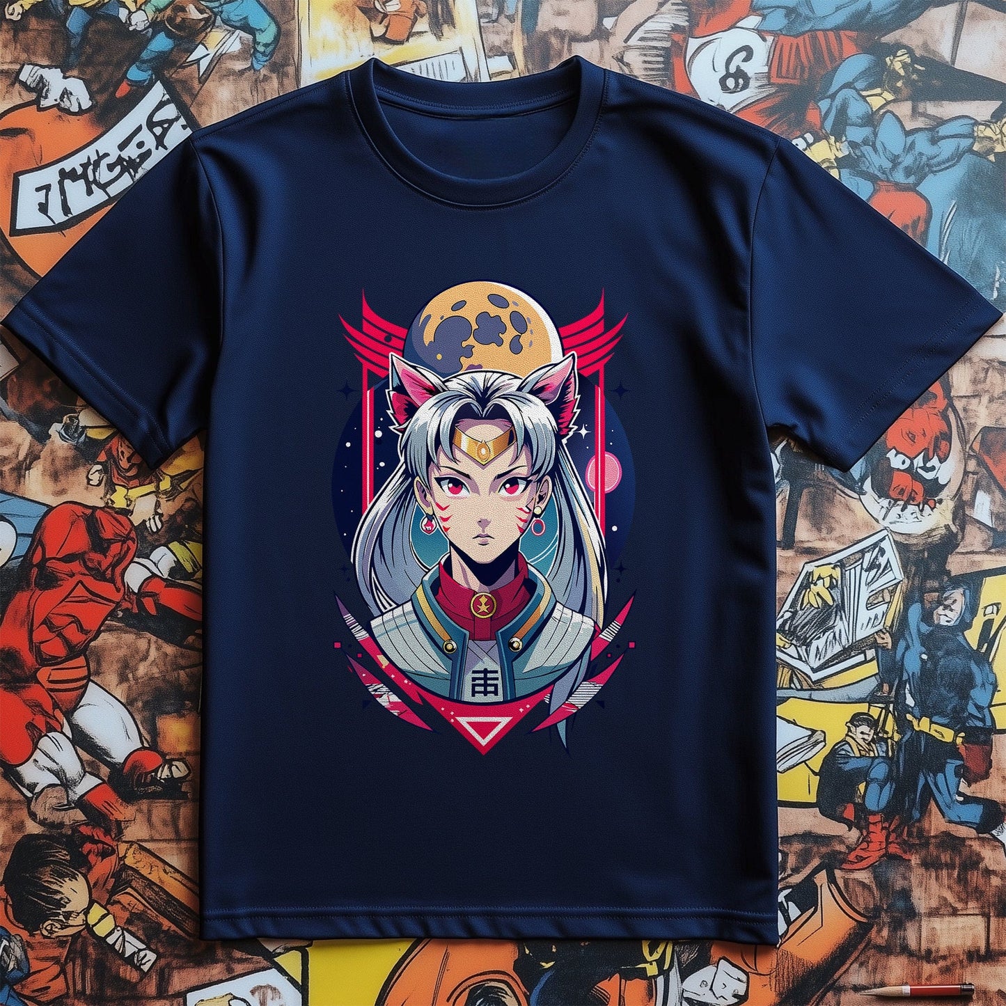 Moon Princess Anime Girl T-Shirt