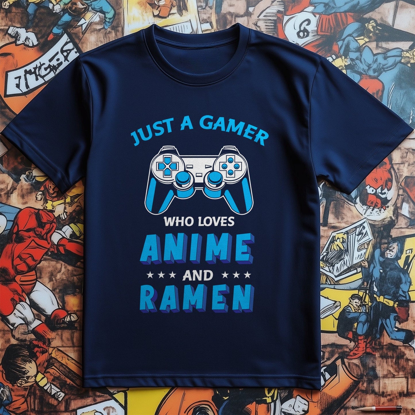 Gamer Anime Result T-shirt - Fuel