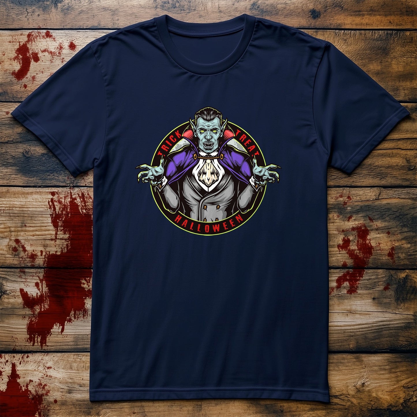 Dracula Trick T-Shirt - Zombie with