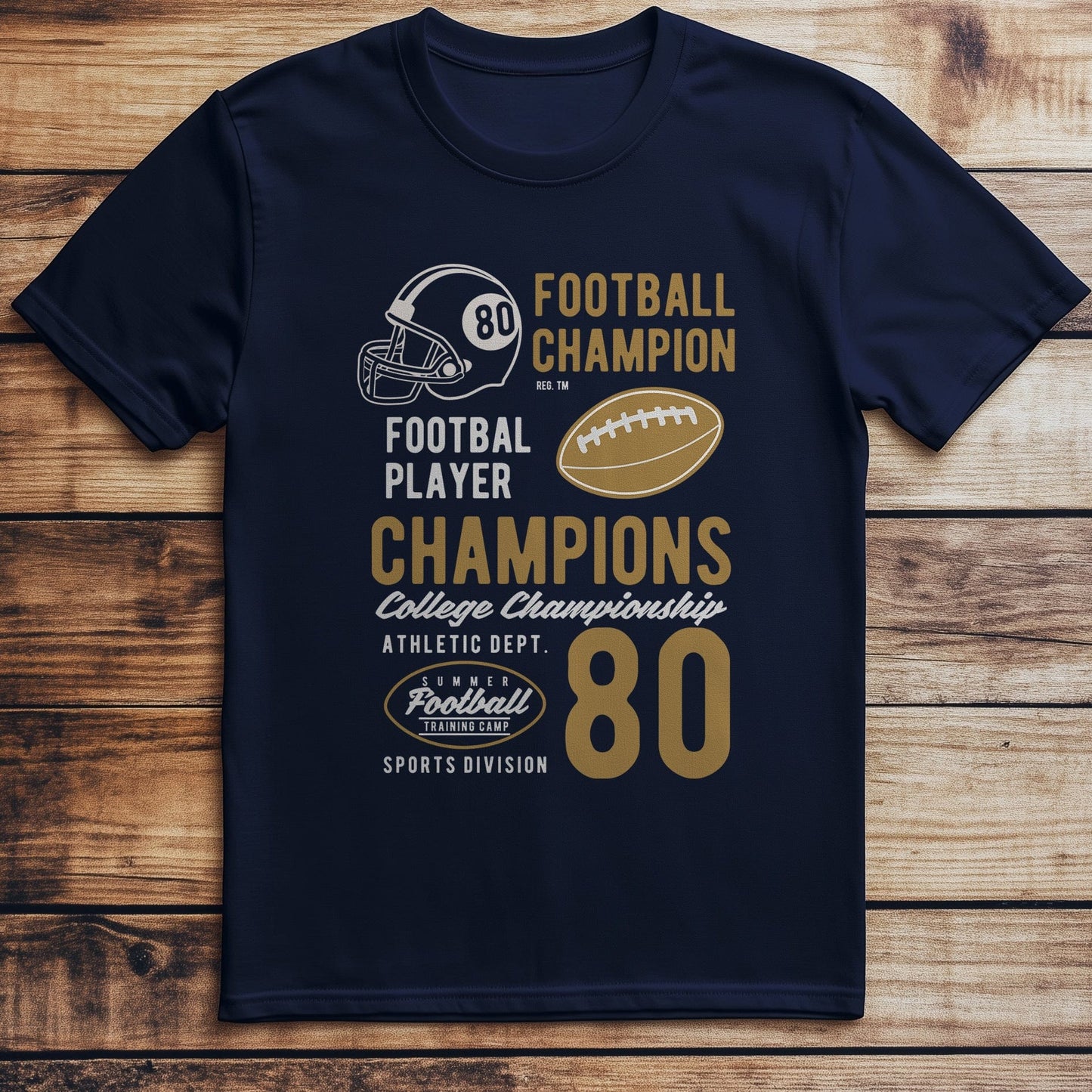 Football Champions T-Shirt - Score Big