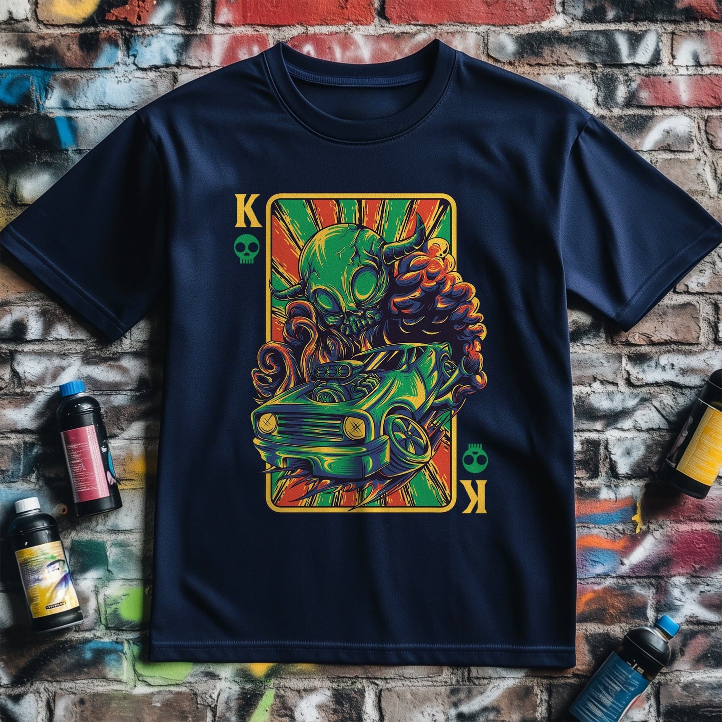 Alien Card T-Shirt - Funny & Regal!