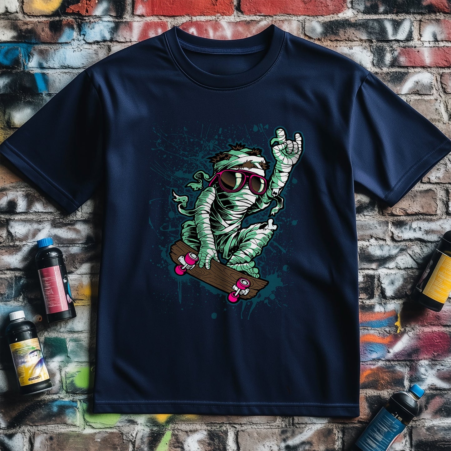 Zombie Skater t-shirt - Rollin' with