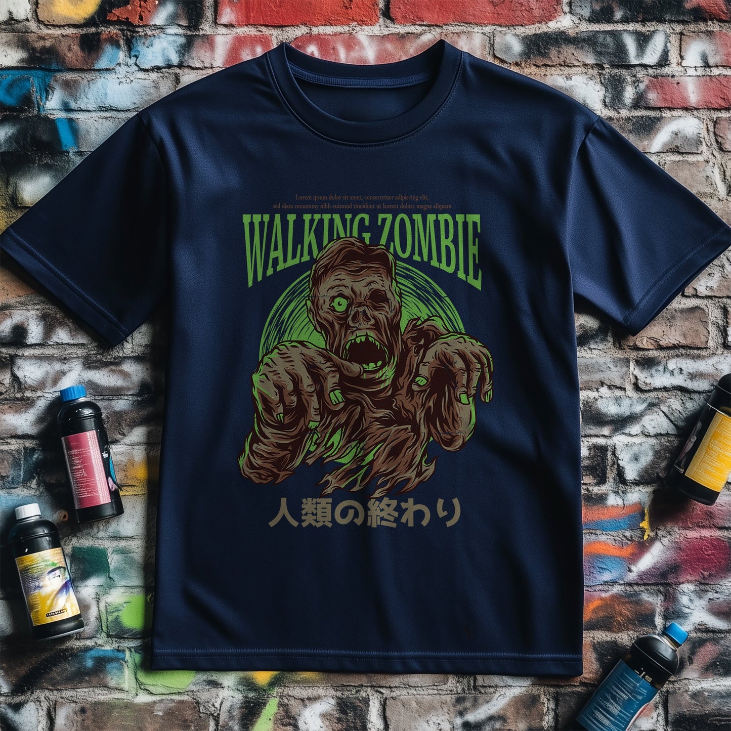 Walking Zombie T-shirt – Fun &