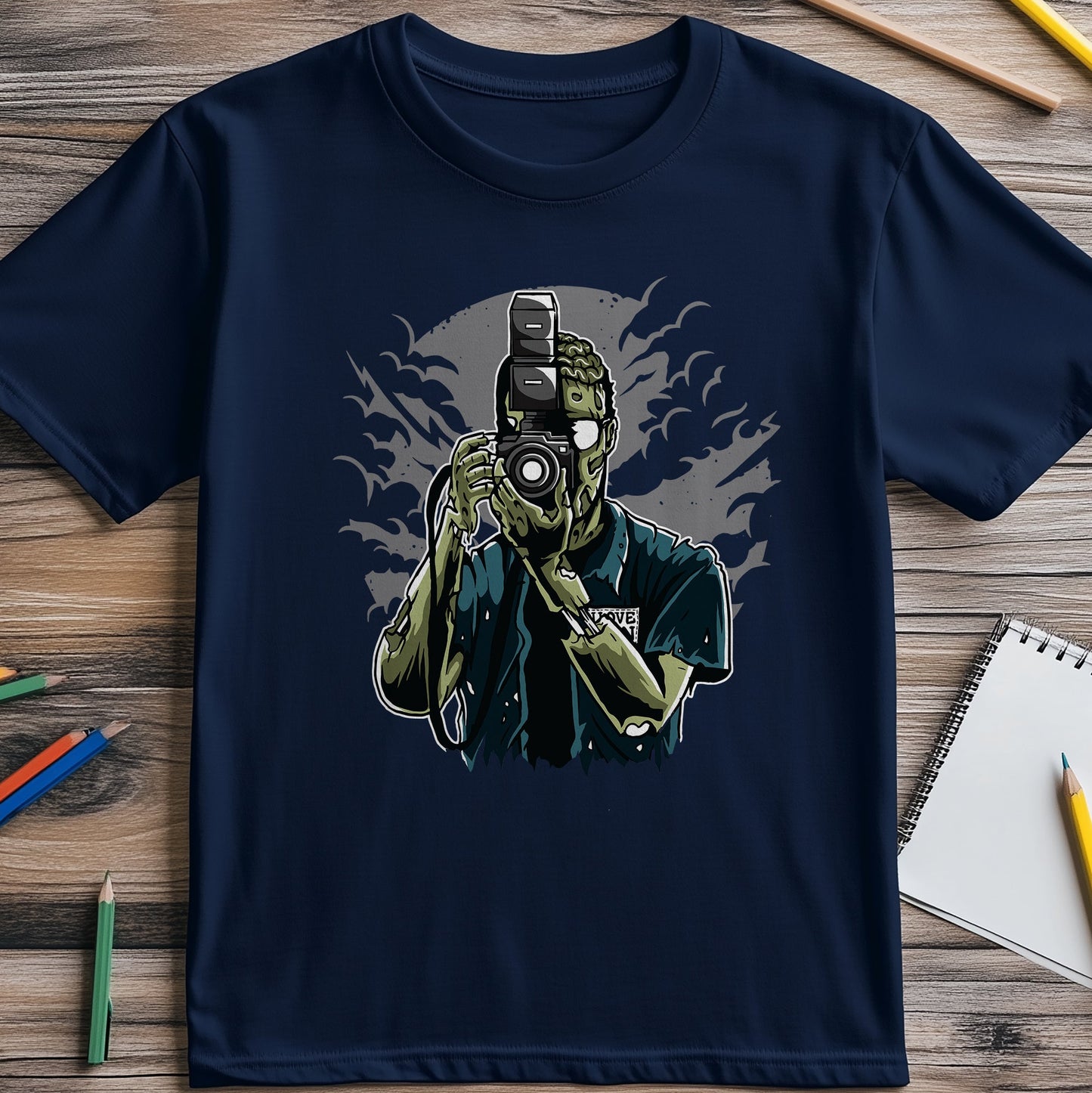 Zombie Photographer T-shirt