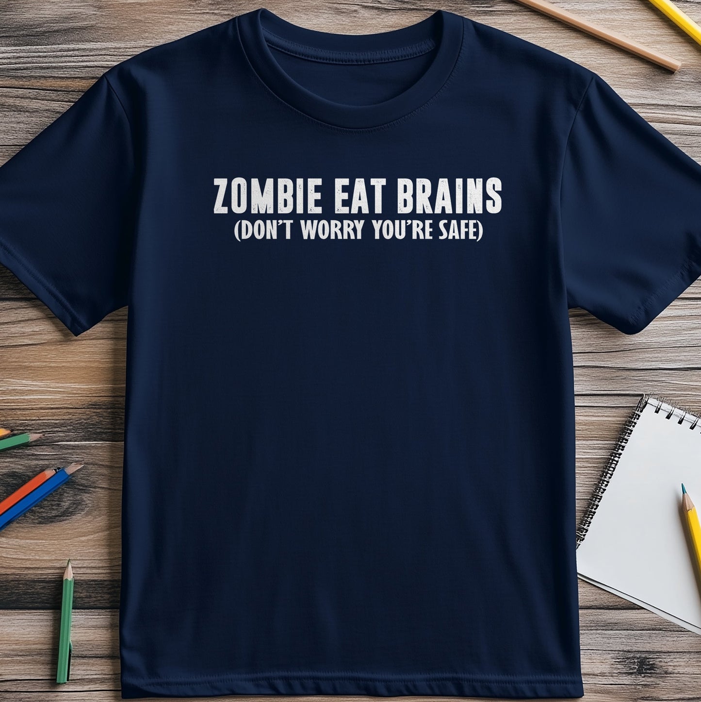 Zombies Eat Brains T-Shirt - Undead