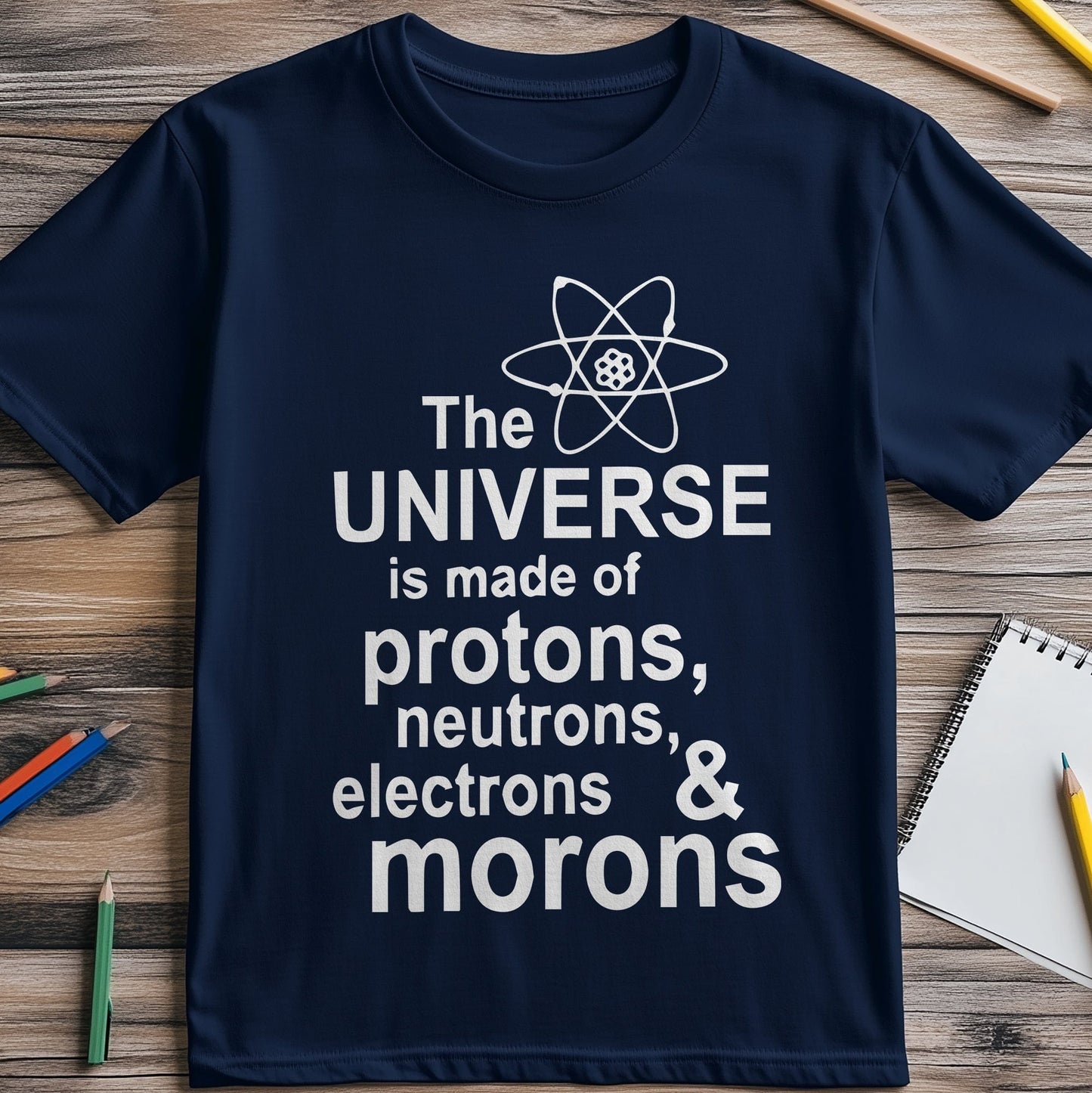 Electrons & Morons T-Shirt - Funny &