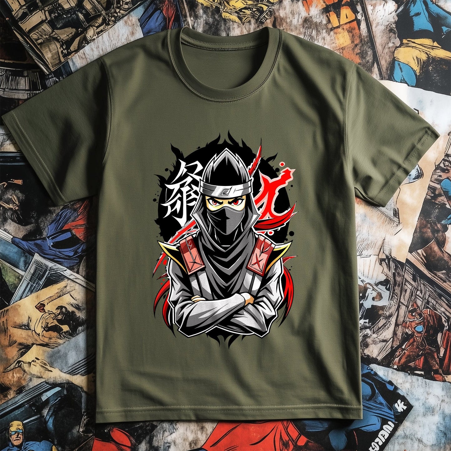 Ninja Anime T-shirt