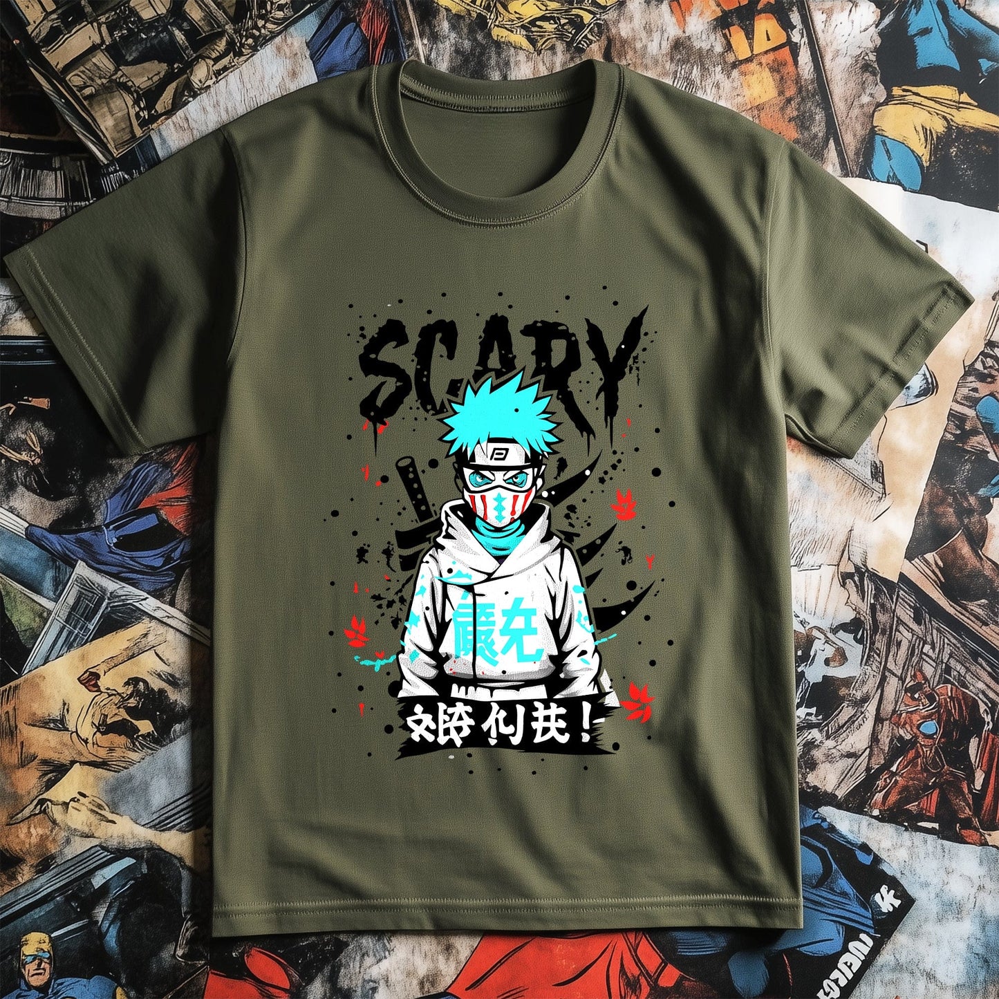 Scary Anime T-Shirt