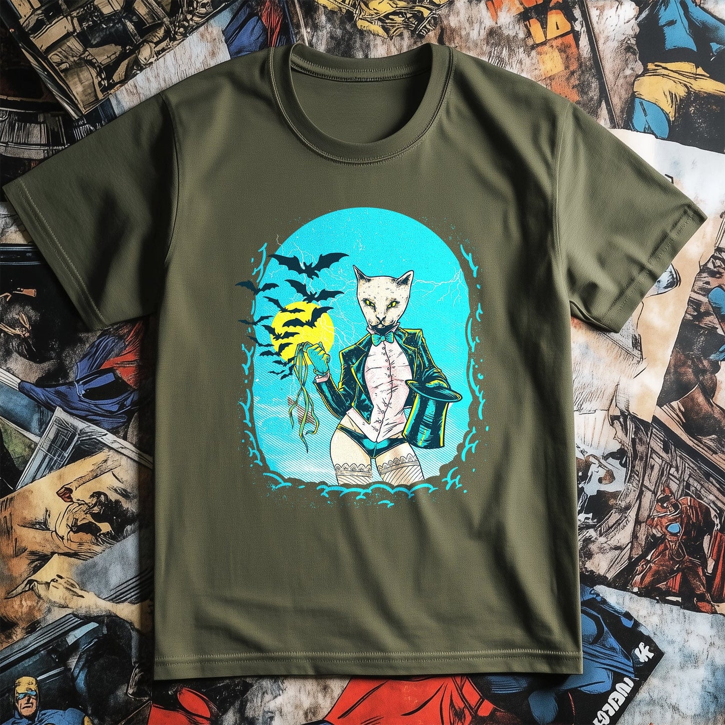 CatLadyWips Funny T-Shirt