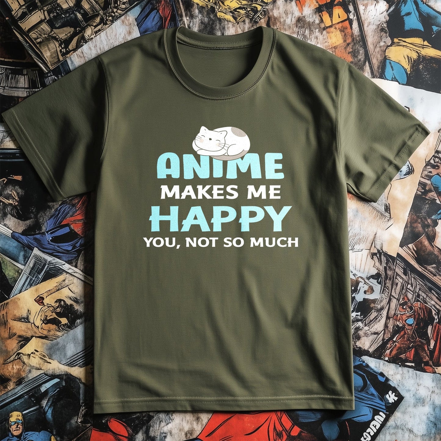 Anime Happy T-Shirt - Spread Joy!