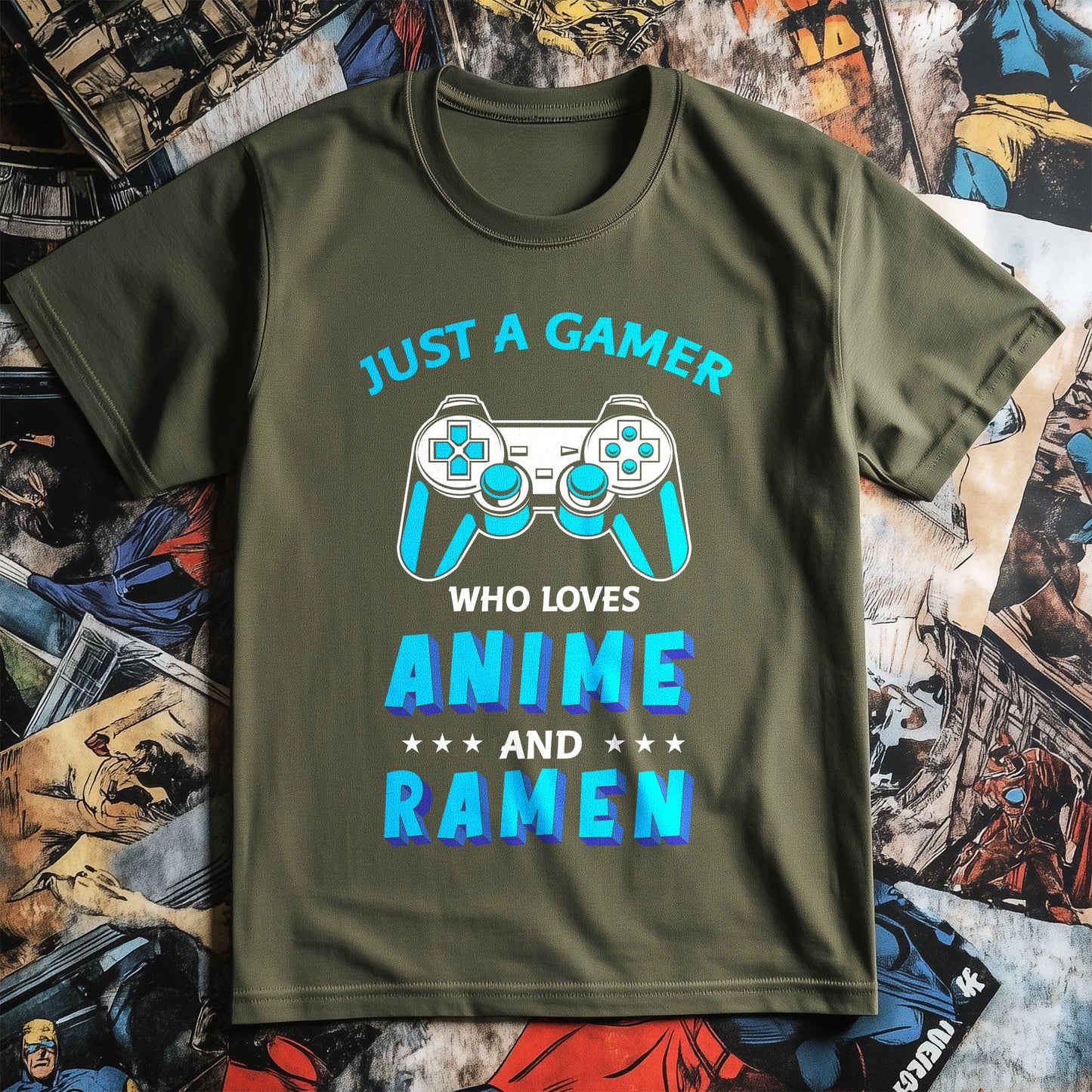 Gamer Anime Result T-shirt - Fuel