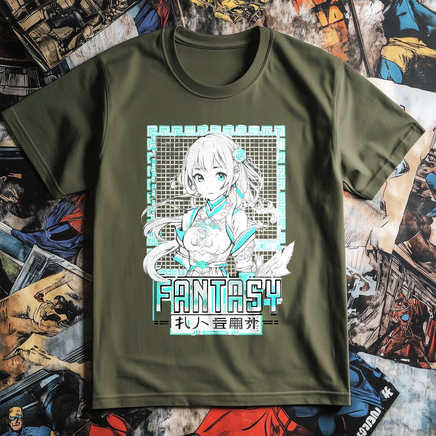 Fantasy Anime Girl T-Shirt