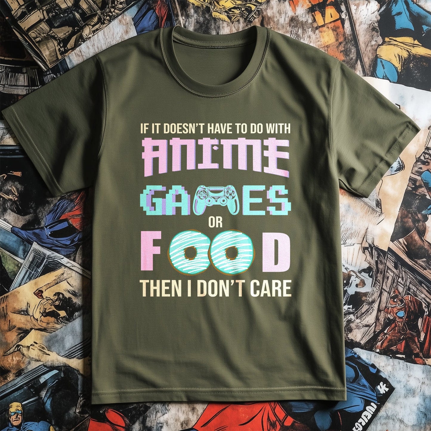 Anime Food Frenzy T-Shirt - For