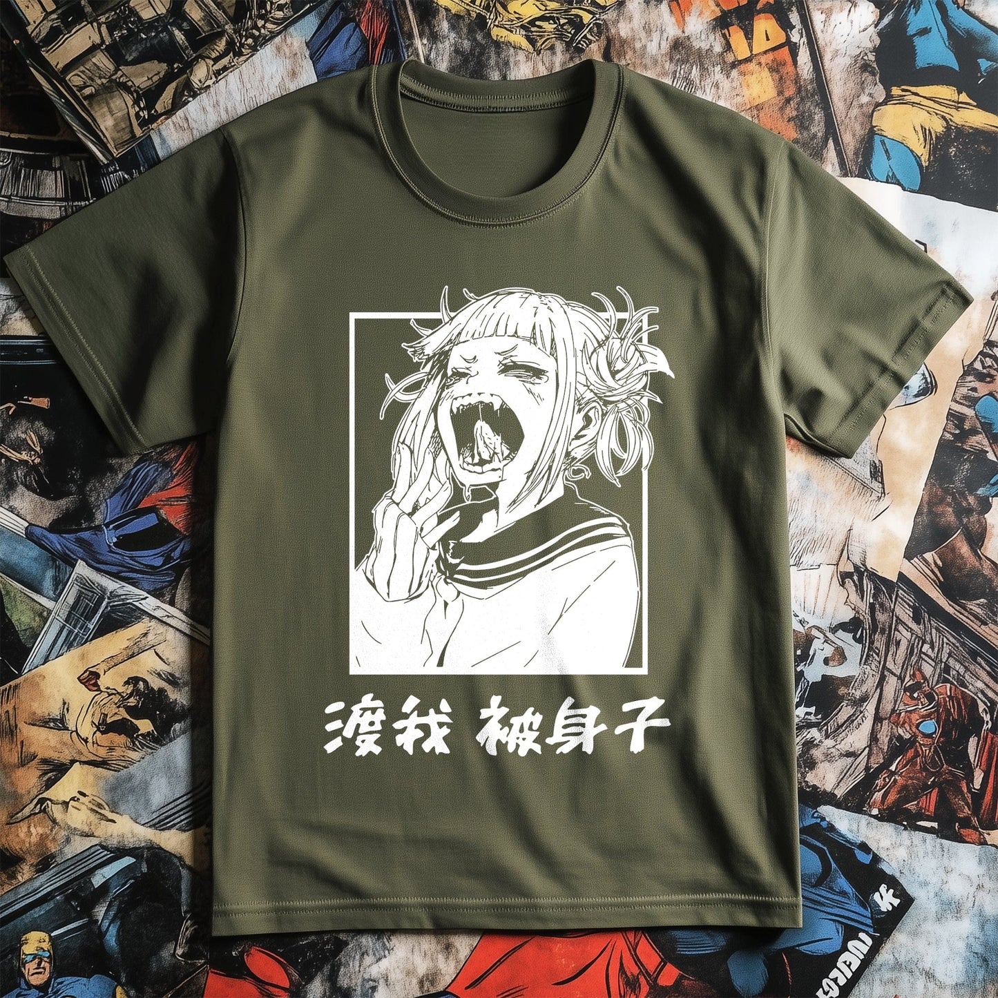MHA 3 T-Shirt: Anime Girl Shouting