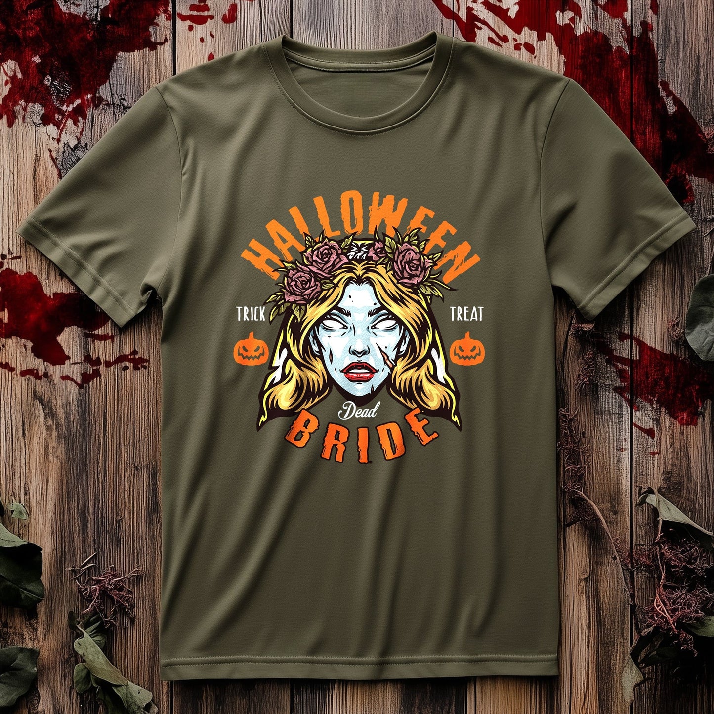 Zombie Bride T-Shirt - Hilariously