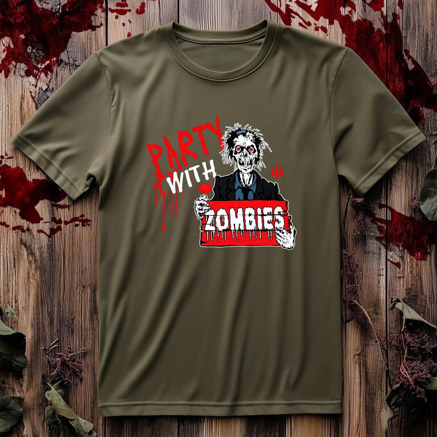 Party With Zombies T-shirt