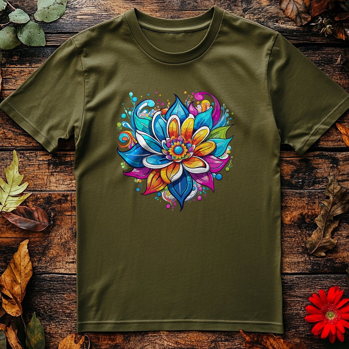 Flower8 T-shirt - Blooming Funny!