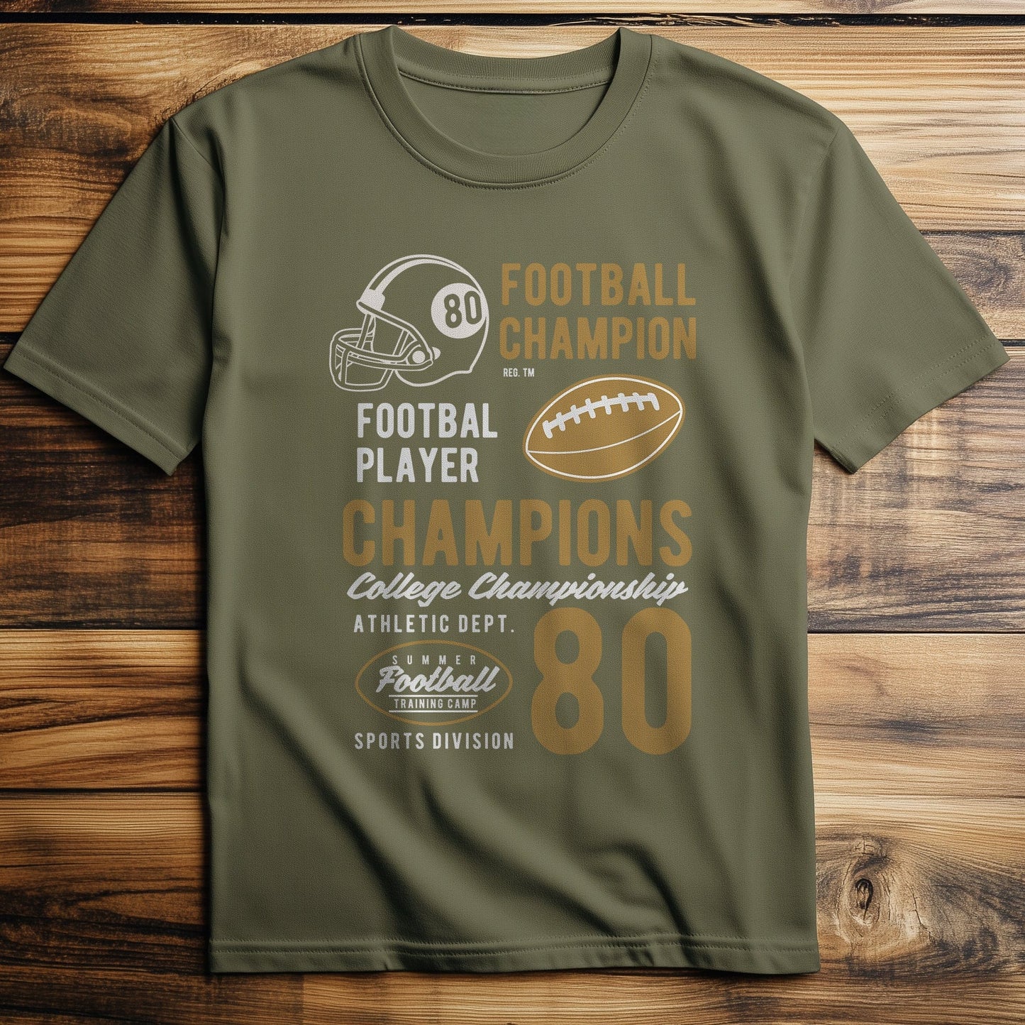Football Champions T-Shirt - Score Big