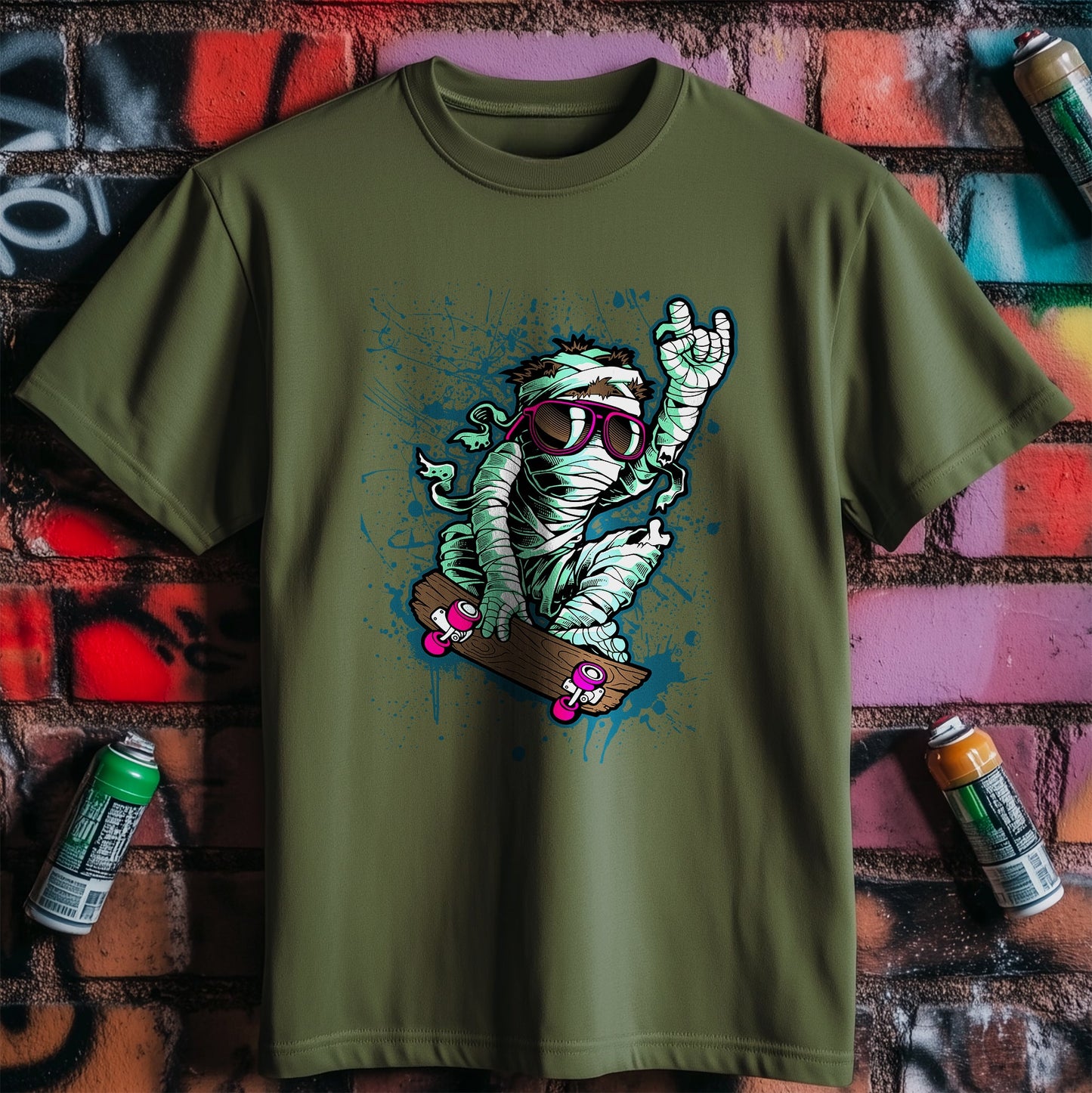 Zombie Skater t-shirt - Rollin' with