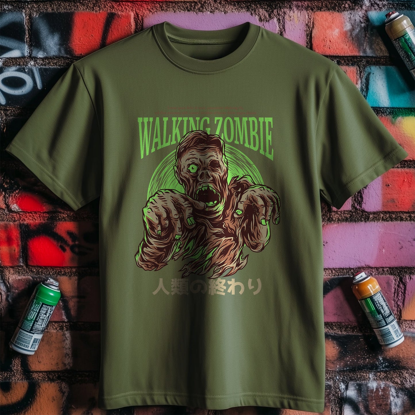 Walking Zombie T-shirt – Fun &