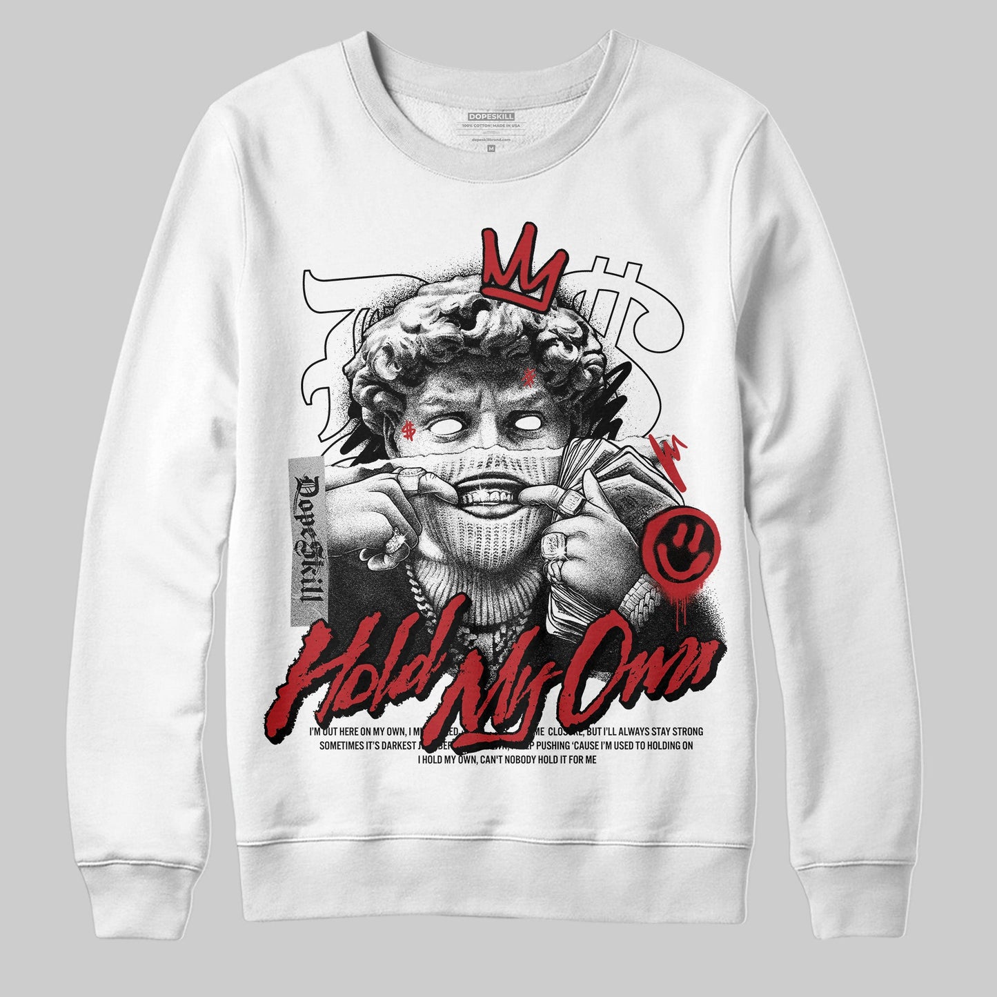 Black Toe Reimagined 1s DopeSkill Sweatshirt In My Way Graphic
