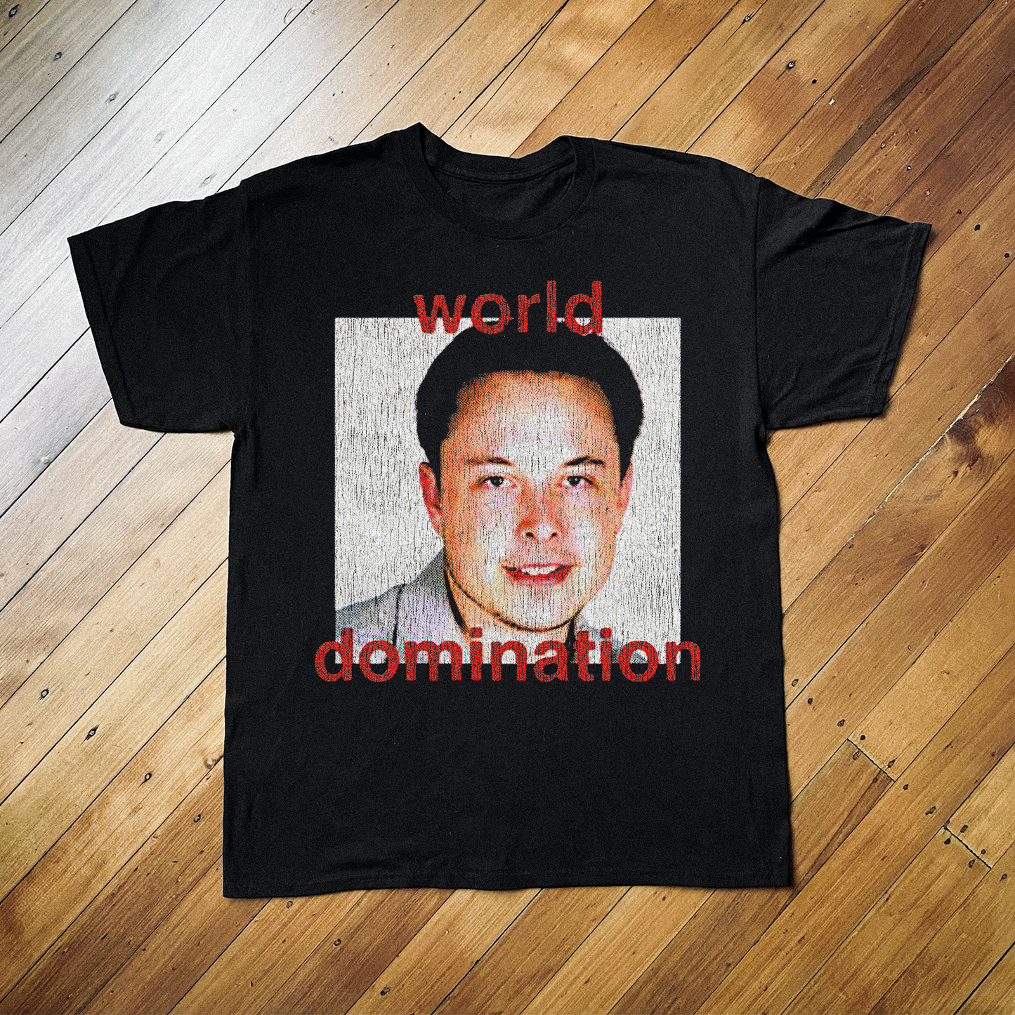 DOMINATION VINTAGE BLACK T-SHIRT