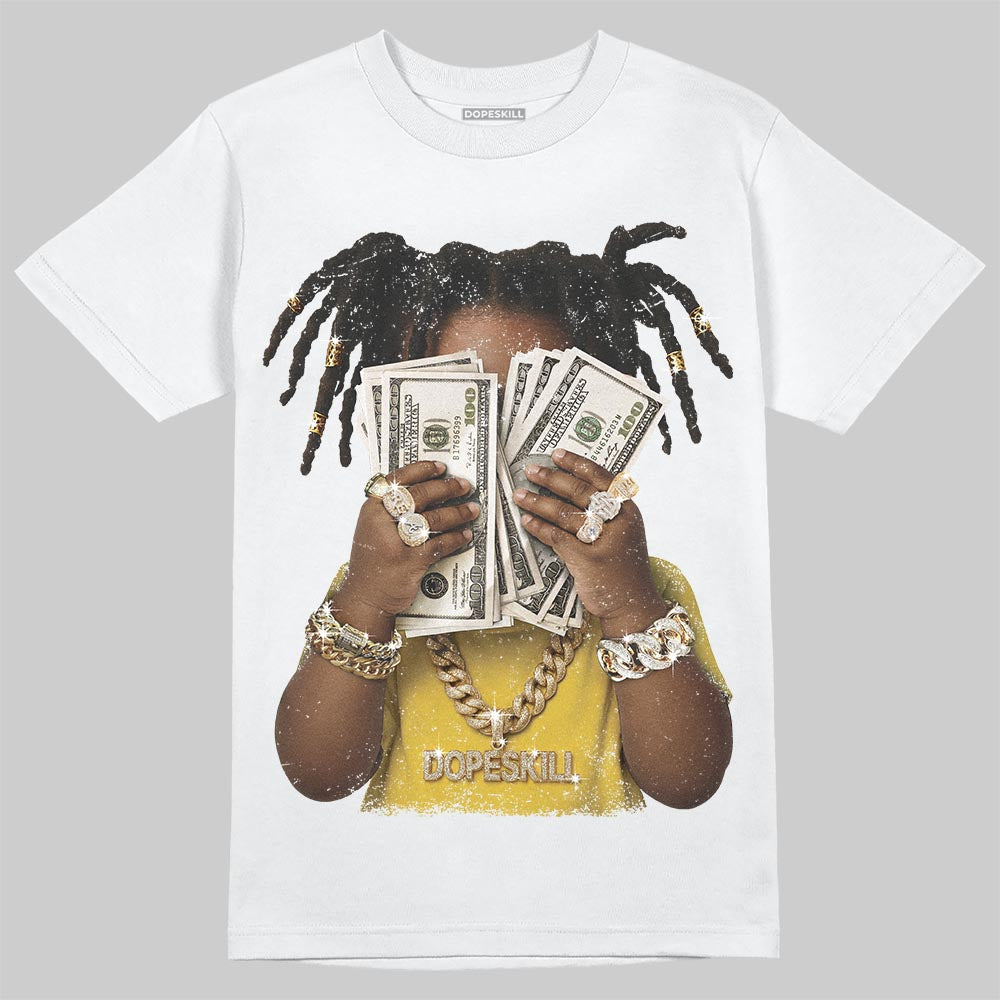 Black Tour Yellow AJ 4 Thunder DopeSkill T-Shirt Rich Youth Graphic