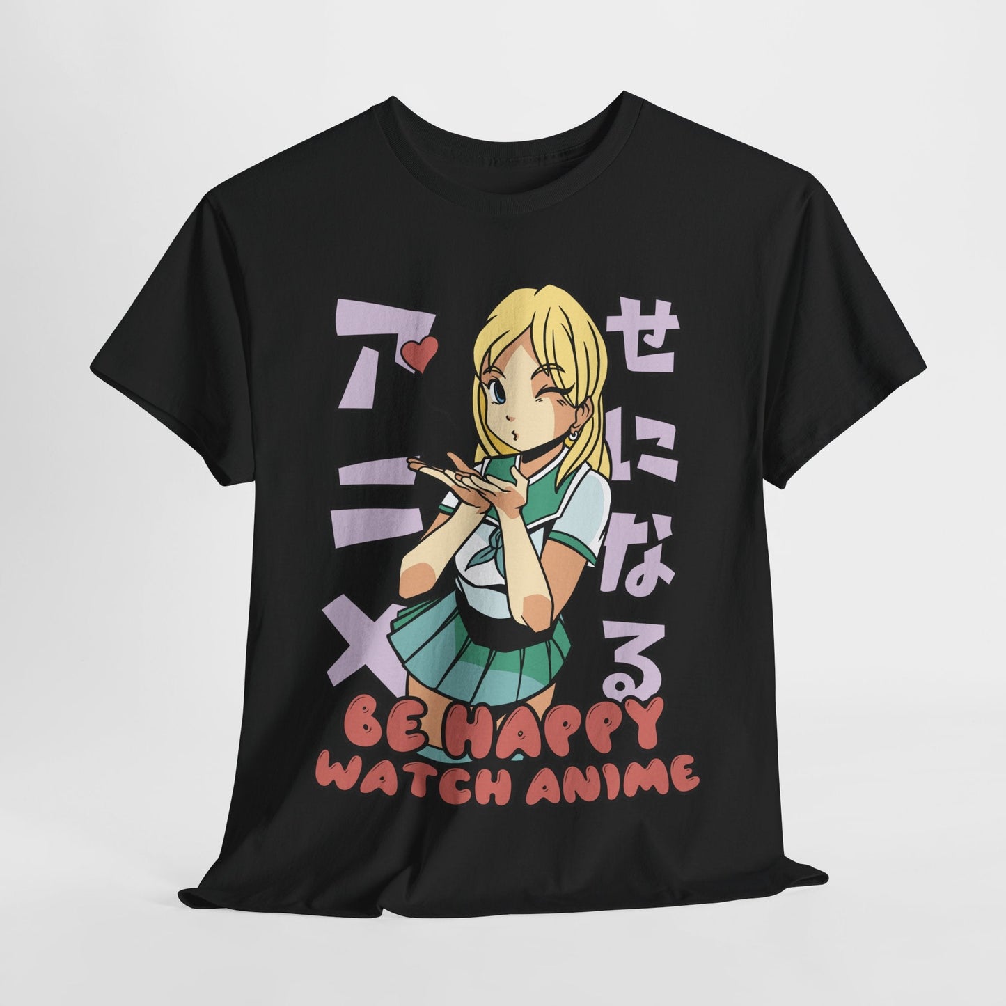 Be Happy Watch Anime Shirt Anime Graphic Tee