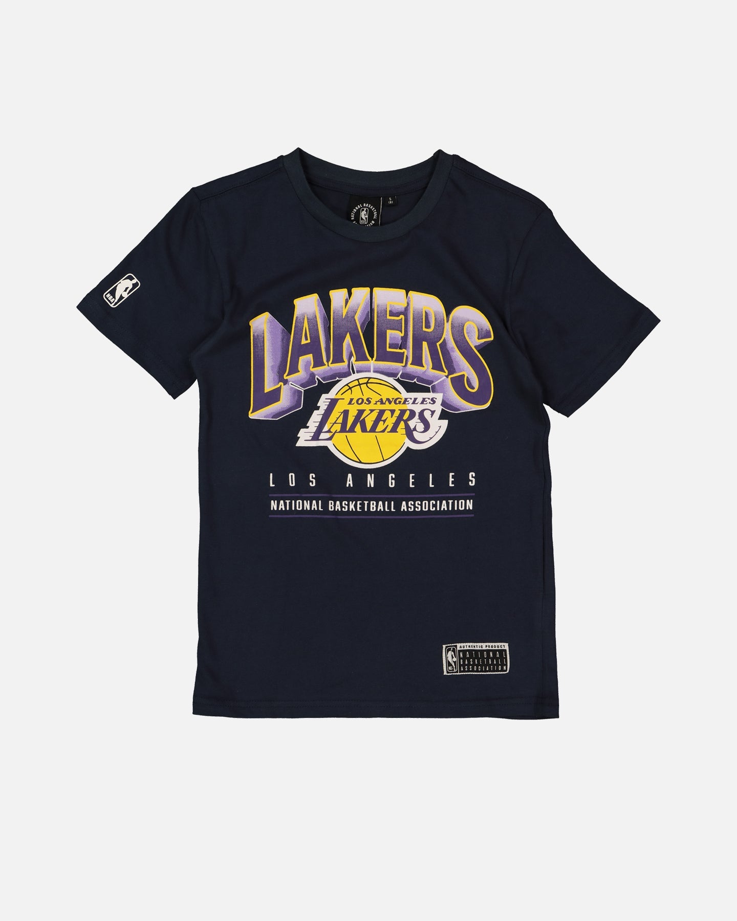 NBA Kids' Los Angeles Lakers Newark Vintage T-Shirt Navy