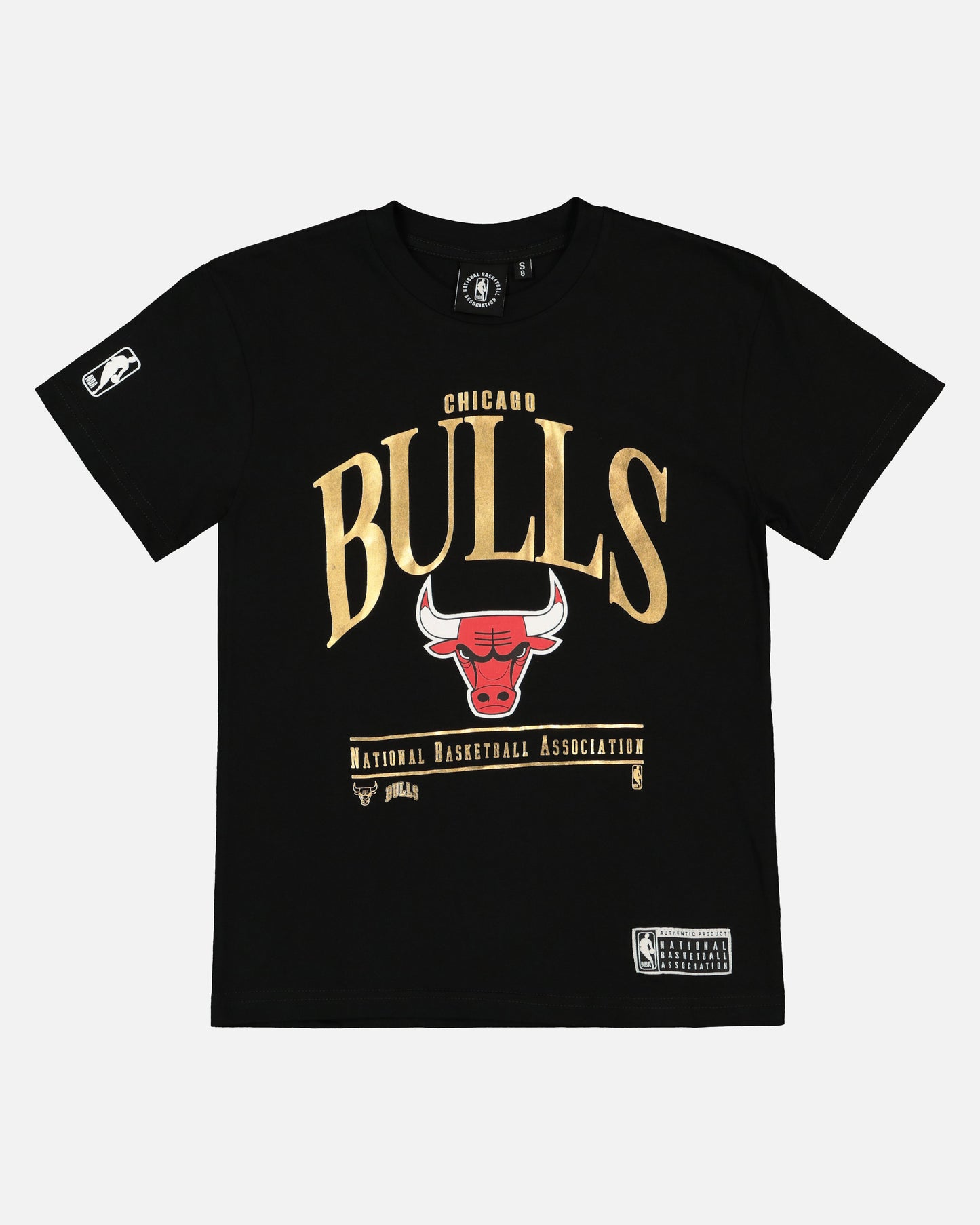 NBA Kids' Chicago Bulls Clifton Vintage T-Shirt Black