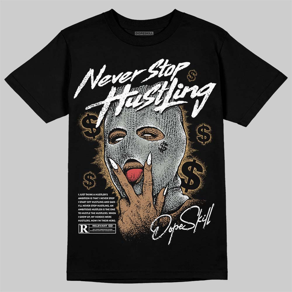 1906R ‘White Gold’ DopeSkill T-Shirt Never Stop Hustling Graphic