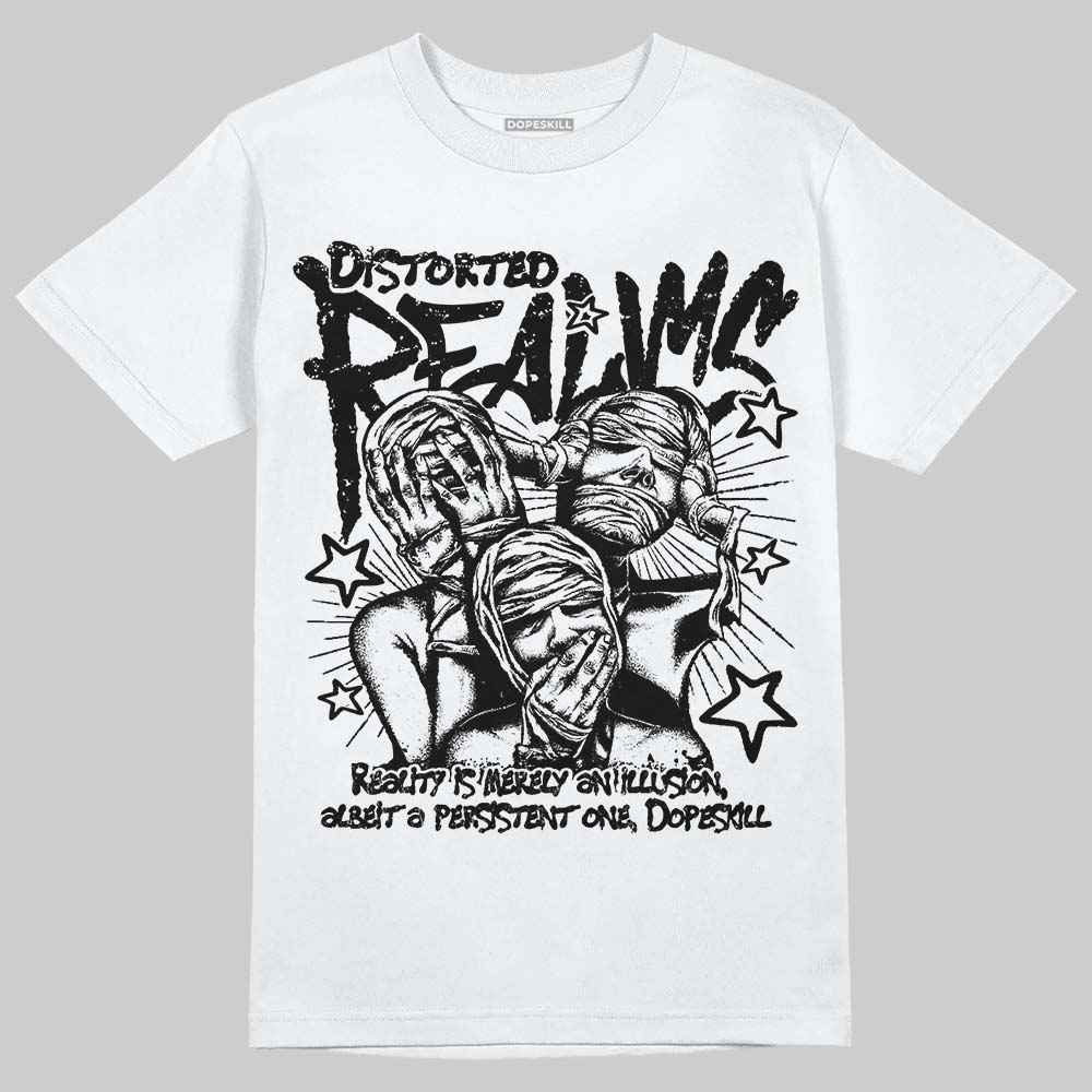 Dunk Panda White Black DopeSkill T-Shirt Distorted Realms Graphic