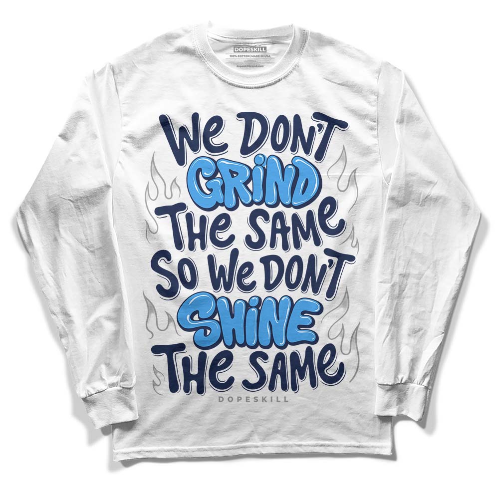 AJ Spizike White Obsidian DopeSkill Long Sleeve T-Shirt Grind Shine Graphic