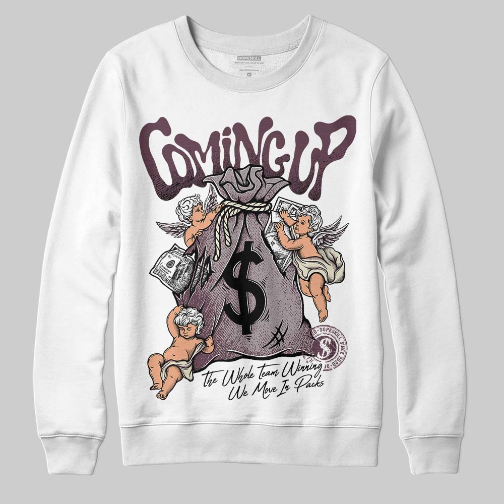 A Ma Maniere x "Violet Ore" 5s DopeSkill Sweatshirt Money Bag Coming Up Graphic
