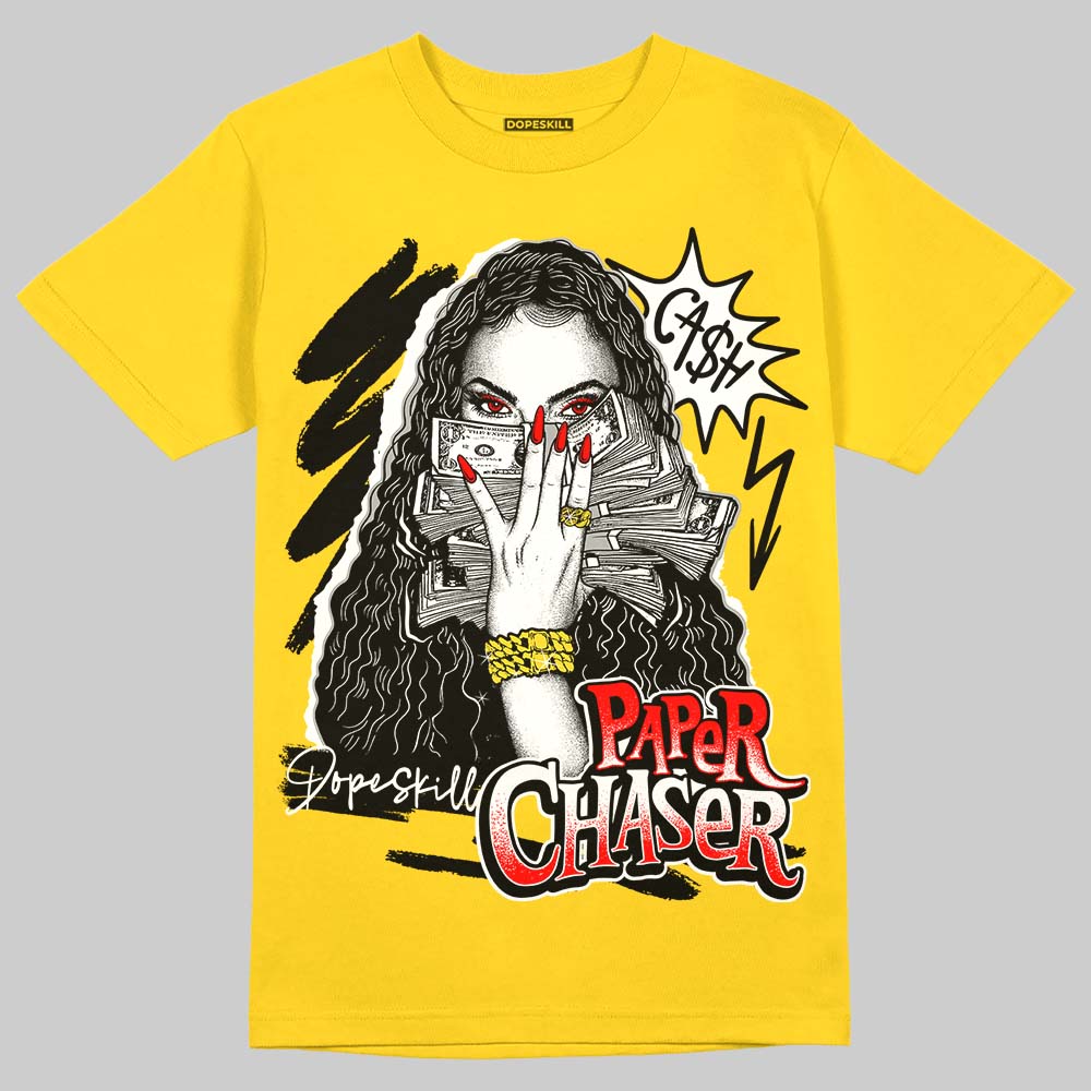 Black Tour Yellow AJ 4 Thunder DopeSkill T-Shirt NPC Graphic