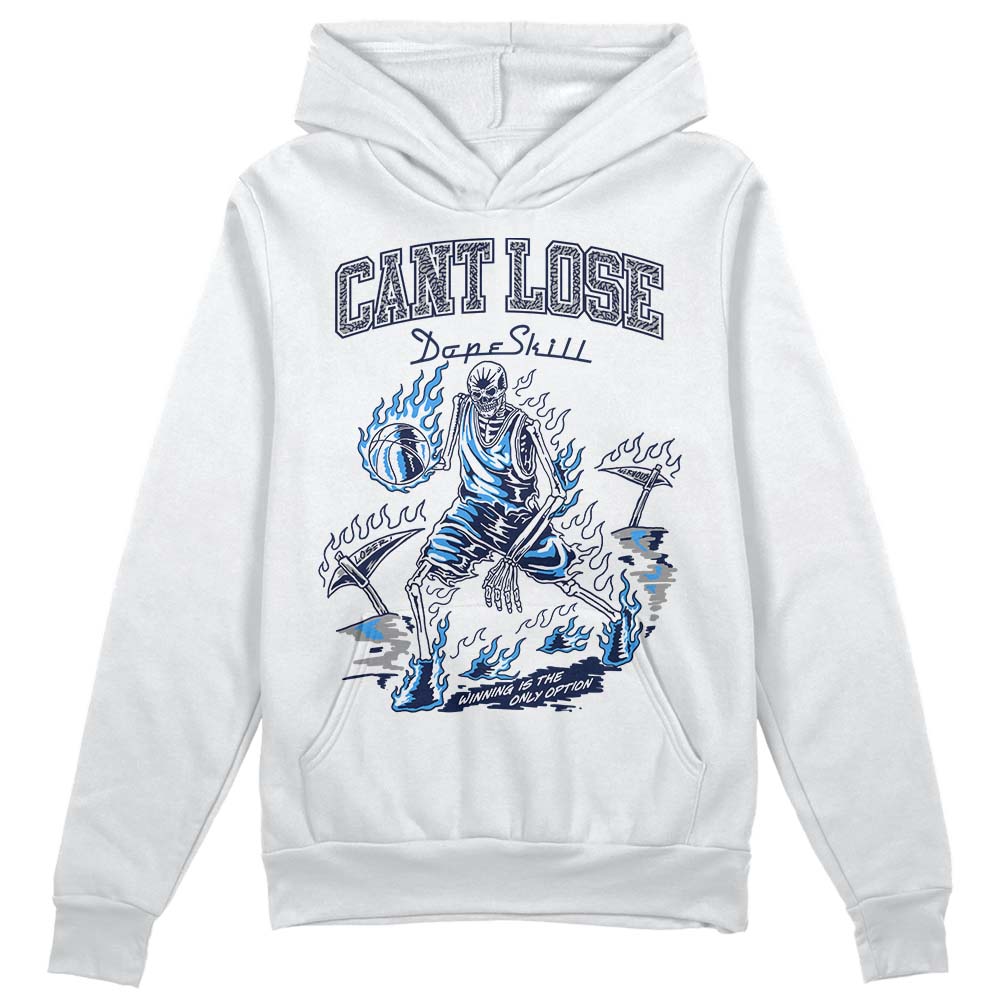 AJ Spizike White Obsidian DopeSkill Hoodie Sweatshirt Cant Lose Graphic
