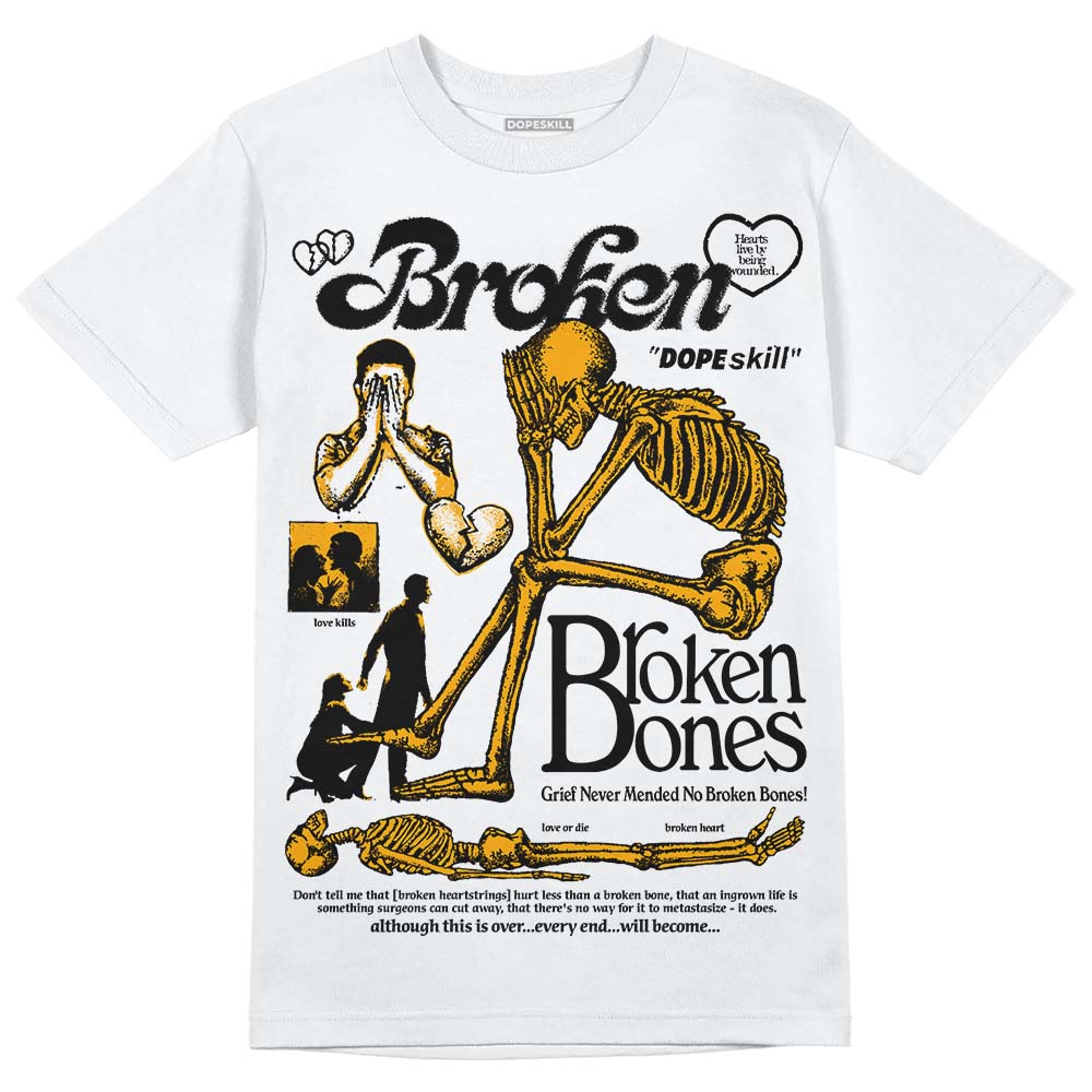 Black Taxi 12s DopeSkill T-Shirt Broken Bones Graphic