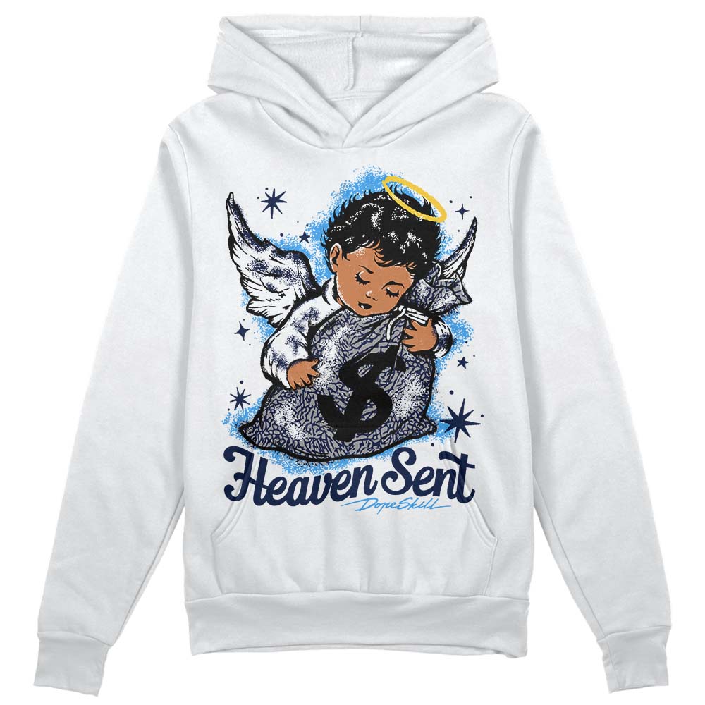 AJ Spizike White Obsidian DopeSkill Hoodie Sweatshirt Heaven Sent Graphic