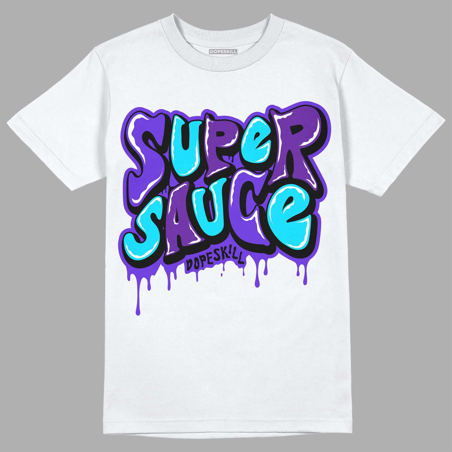 Aqua 6s DopeSkill T-Shirt Super Sauce Graphic