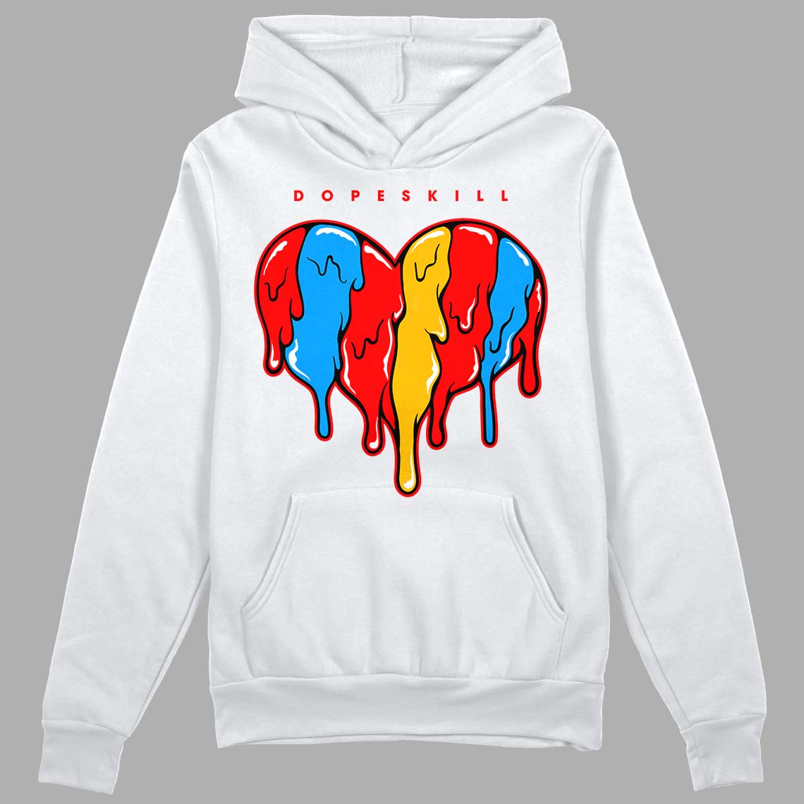 Fruity Pebbles Dunks DopeSkill Hoodie Sweatshirt Slime Drip Heart Graphic
