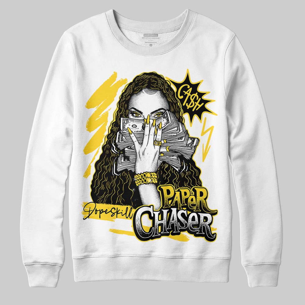 Black Tour Yellow AJ 4 Thunder DopeSkill Sweatshirt NPC Graphic