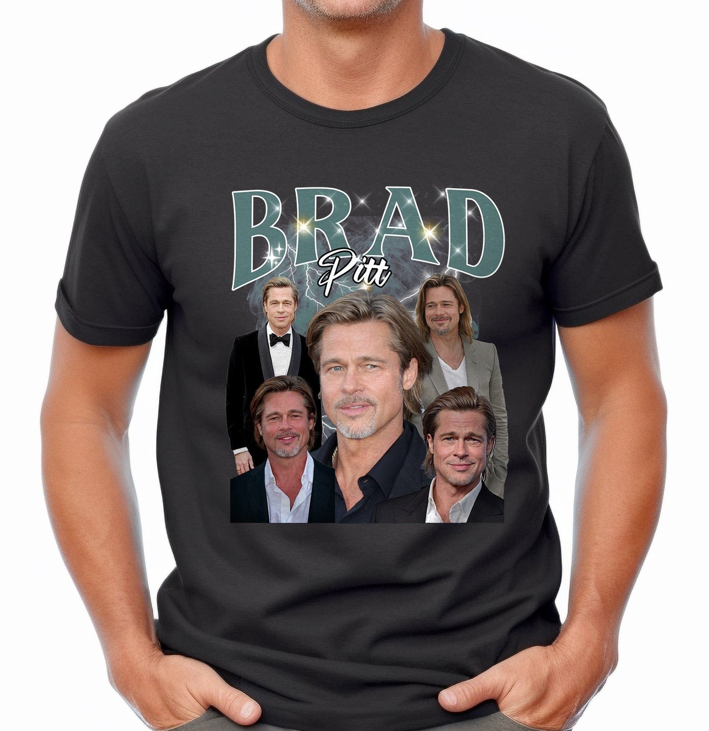 Brad-Pitt-Older T-Shirt - Funny &