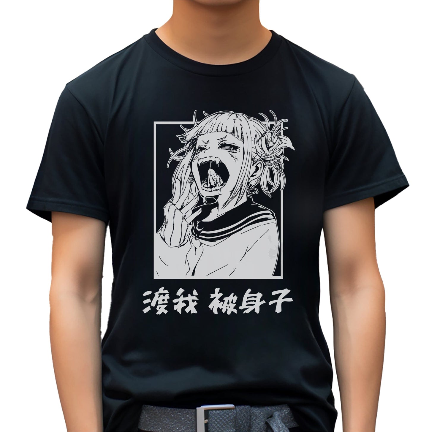 MHA 3 T-Shirt: Anime Girl Shouting