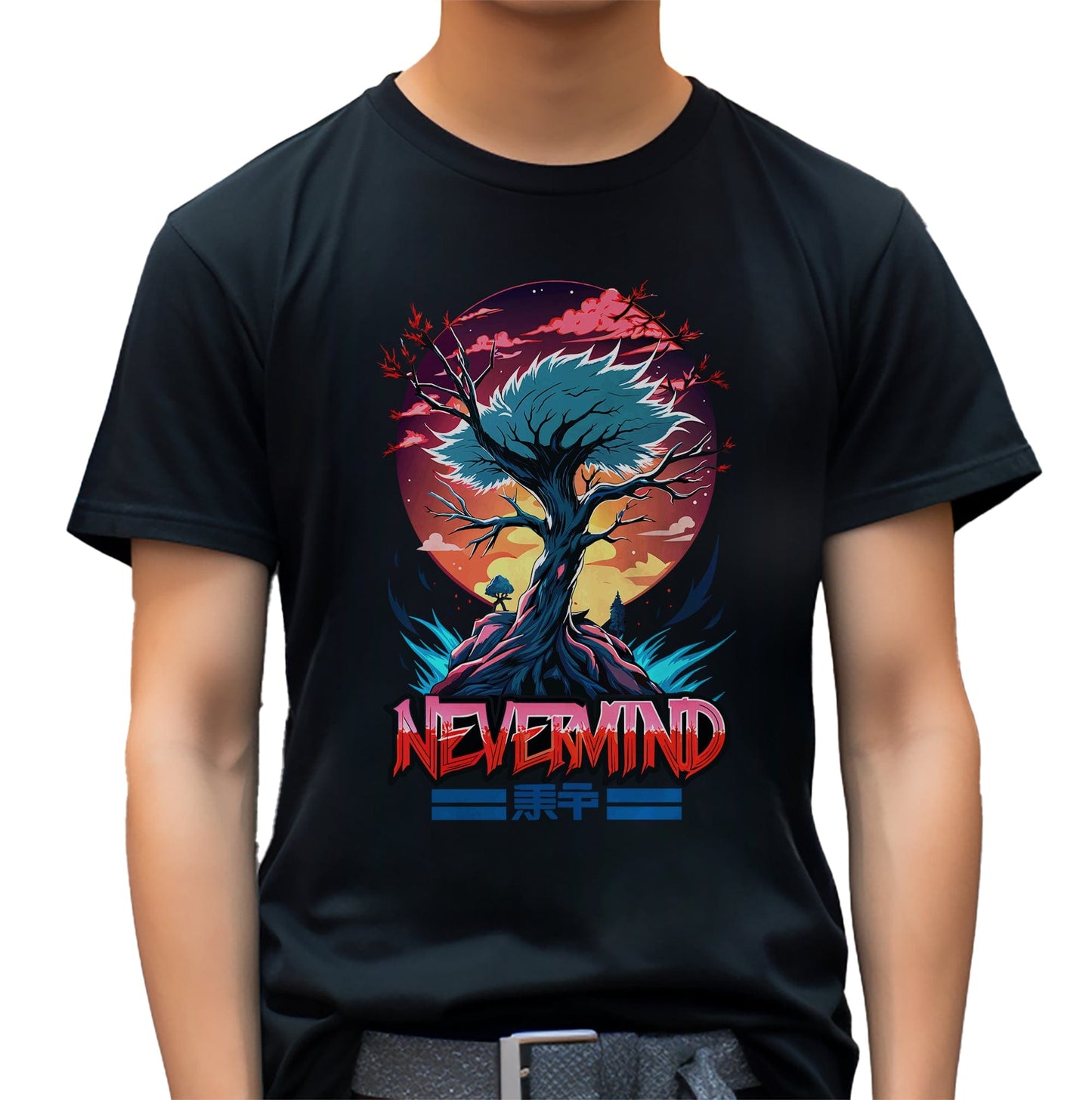 Nevermind Anime T-shirt