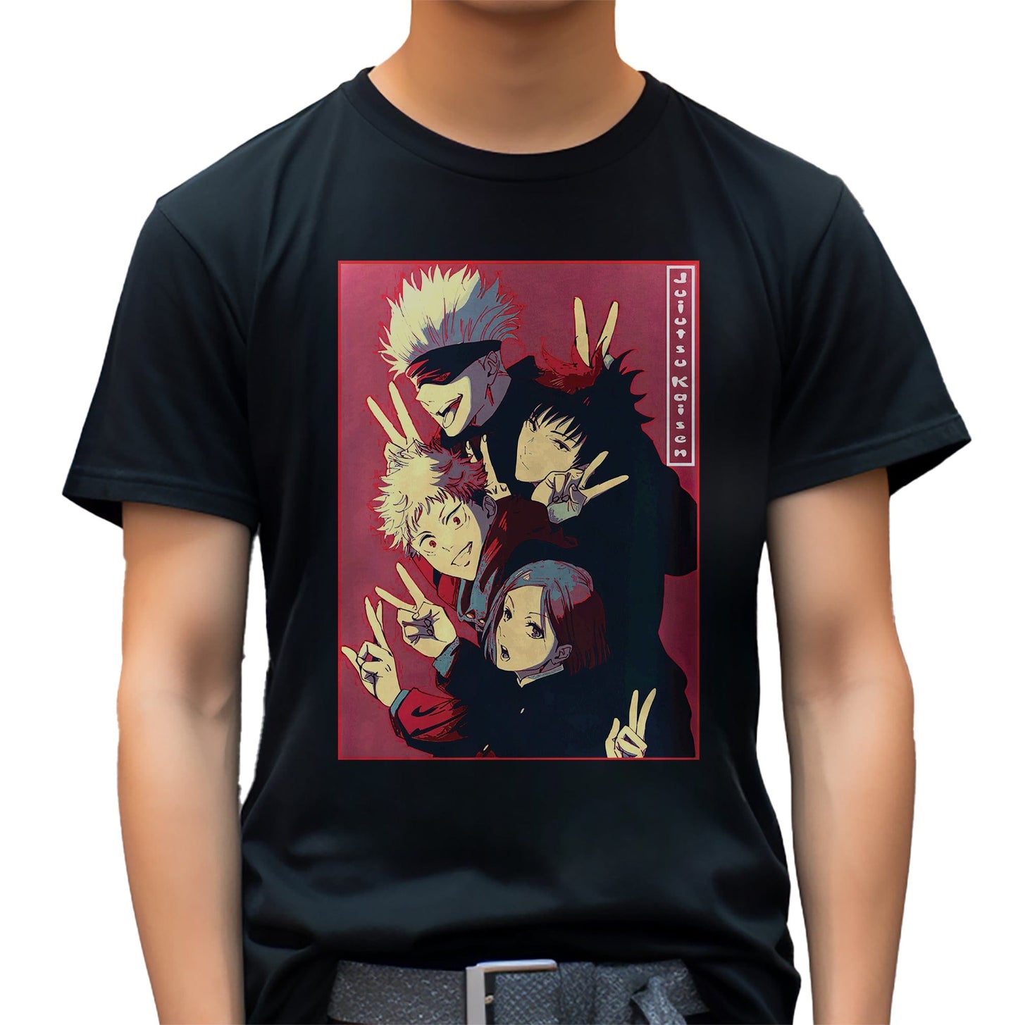 Satoru Anime Squad T-shirt